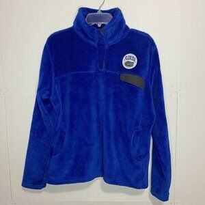 Pro Edge Size XL 1/4 Snap Blue Fleece University of Florida